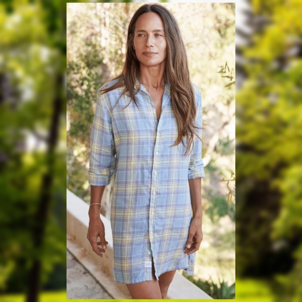 Frank & Eileen Hunter Linen Shirtdress